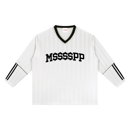M$$$$PP STRIPED SOCCER JERSEY